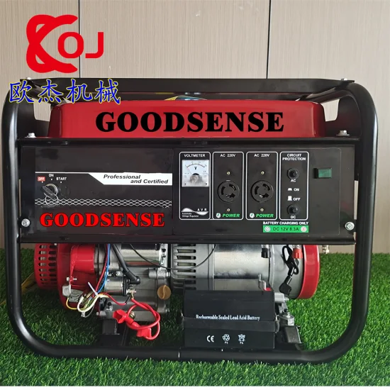 Goodsense High Quality portable E-Star 2.5kw 3kw Air Cooled Gasoline Generator